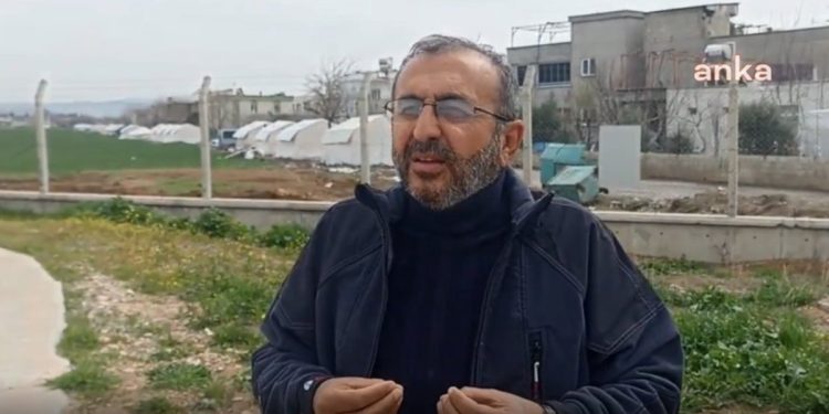 ABB’nin kurduğu deprem çadırları Erdoğan’ın ziyareti öncesinde kaldırılmış