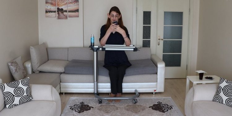 Dünyanın en uzunu Rümeysa daha yükseği hedefliyor