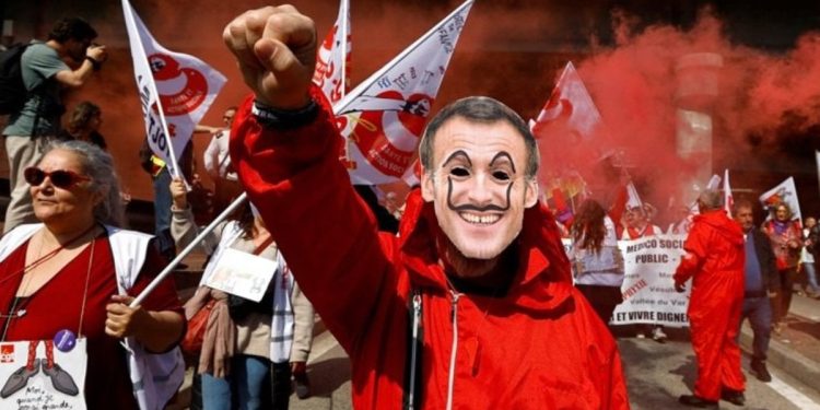 Fransa grevde: İşçiler elektrikleri kesti, havalimanına girişi kapattı