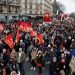 Fransa’da emeklilik reformu karşıtları, Cumhuriyetçilerin kapısına dayandı