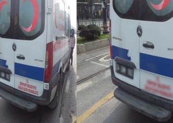 Hacizli ambulansla ilgili emniyetten açıklama