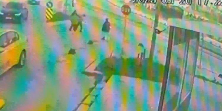 İstanbul’da taksi durağında meydan dayağı