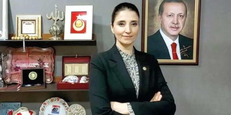 Kocası vatandaşın arazisine el koydu vekil eşi savundu!