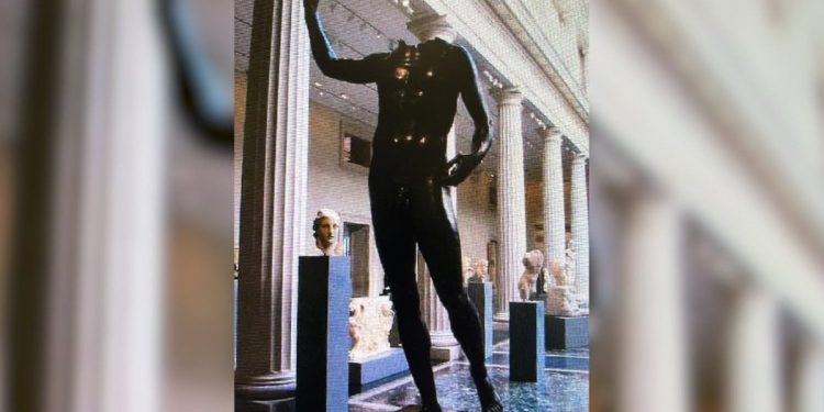 Roma İmparatoru Severus’un bronz heykeli Türkiye’ye getiriliyor